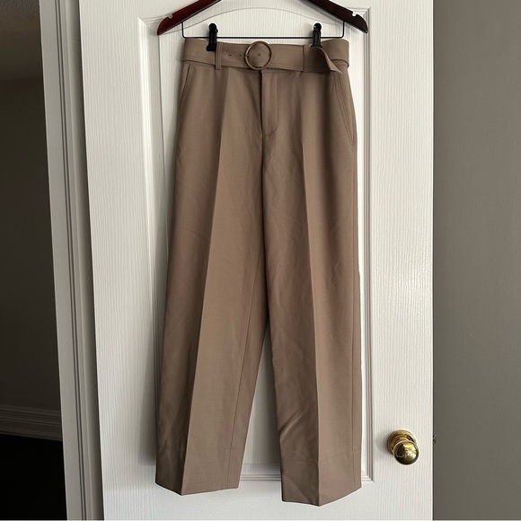 NWT Club Monaco US 0 Camel Enamel Ring Pants - Picture 13 of 16